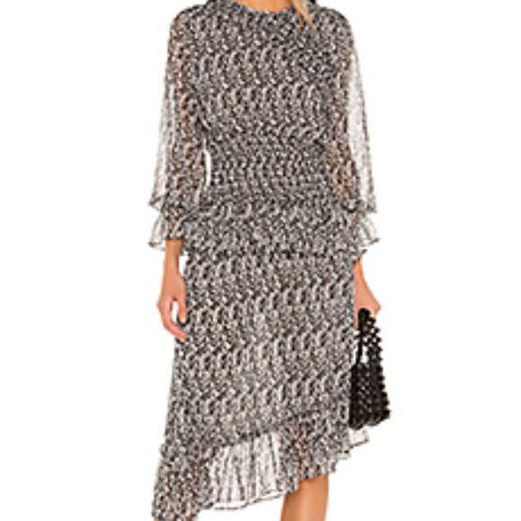 Misa Los Angeles Dresses & Skirts - Misa Los Angeles Sophia Smocked Dress HA8